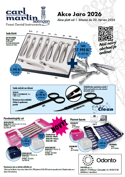 Akční leták Carl Martin